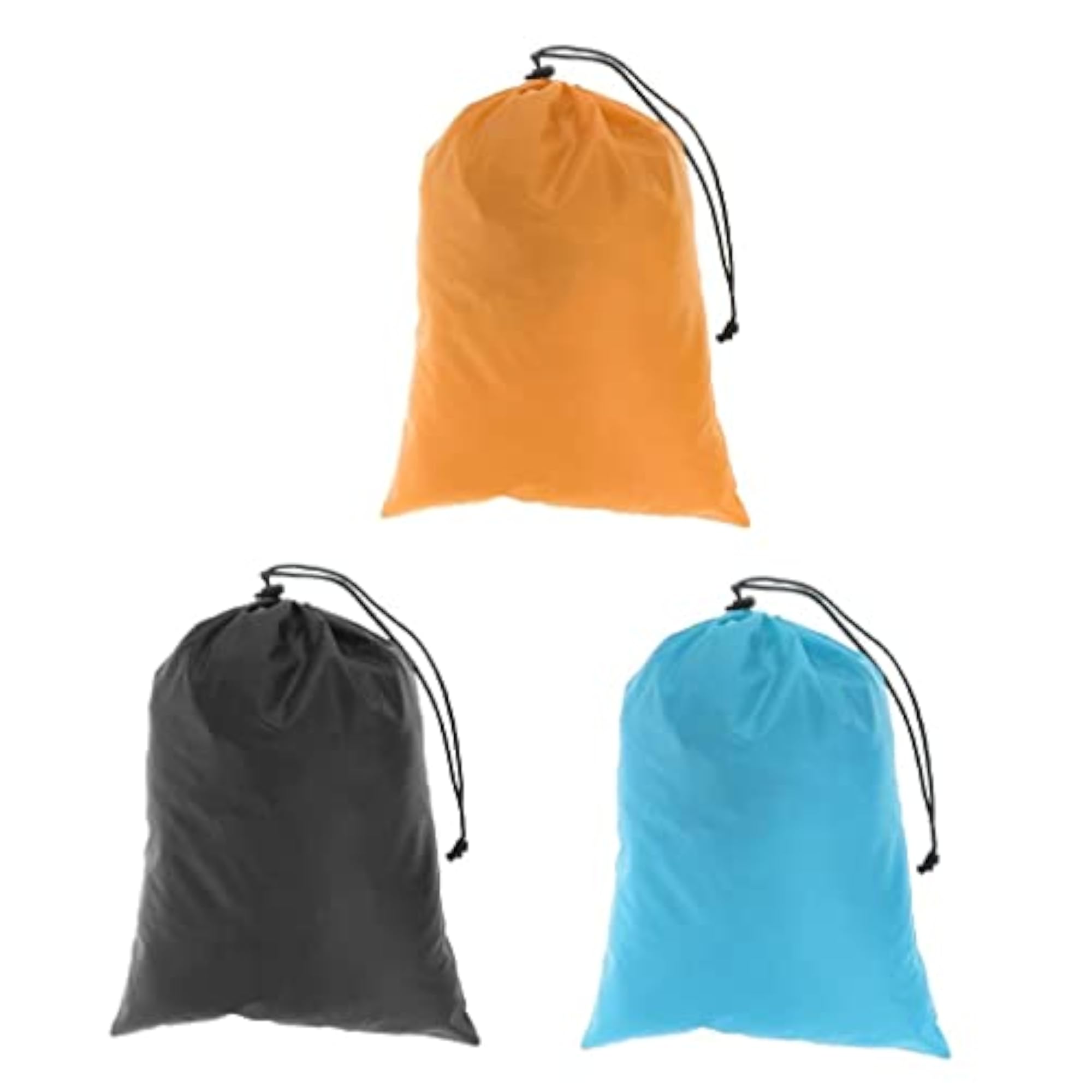 2Pcs Waterproof Drawstring Storage Bag Stuff Bag